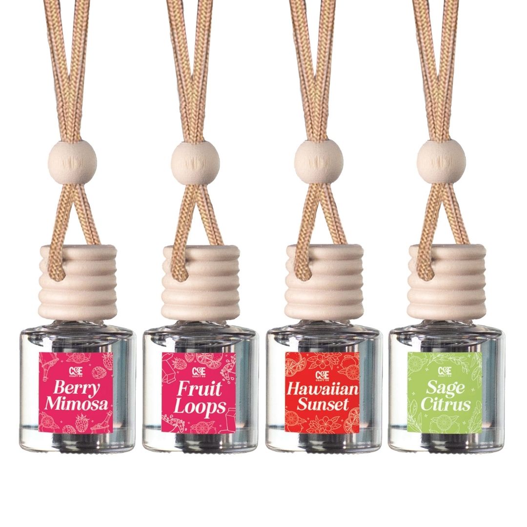 Fruity 4 Pack Scented Car Fresheners Bundle-thumbmail-3